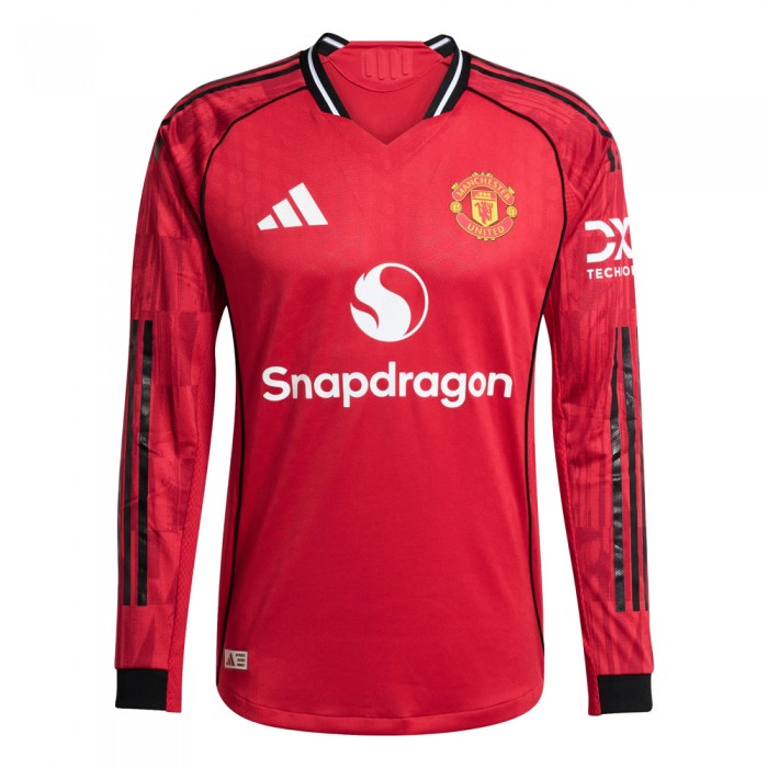 [Player Edition] [Long Sleeve] Manchester United 25/26 Home Shirt
