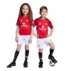 Manchester United 25/26 Home Mini Kit Kids (JP3019, Jerseys / Shirts, Adidas) by www.protechkitzone.com Manchester United 25/26 Home Mini Kit Kids
