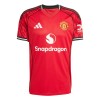 Manchester United 25/26 Home Shirt (JI7428, Jerseys / Shirts, Adidas) by www.protechkitzone.com Manchester United 25/26 Home Shirt