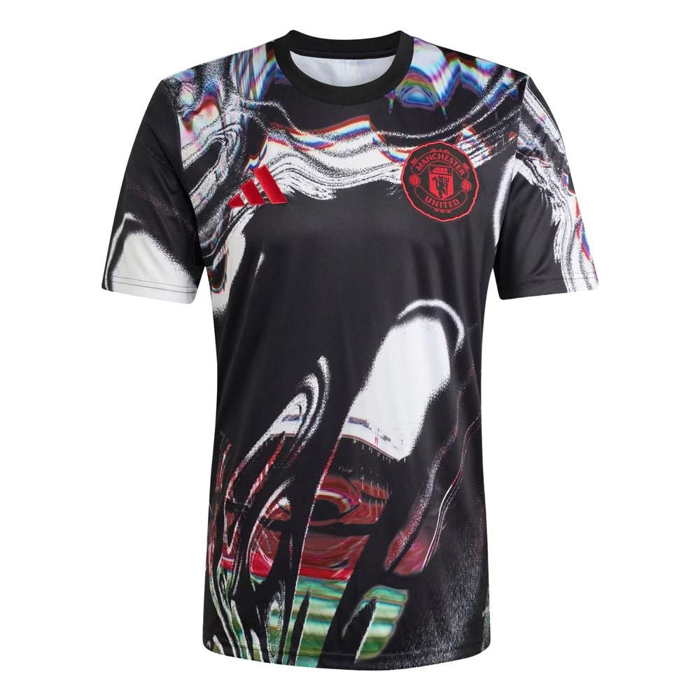 Manchester United 25/26 Pre Match Shirt (KA6419, Jerseys / Shirts, Adidas) by www.protechkitzone.com Manchester United 25/26 Pre Match Shirt