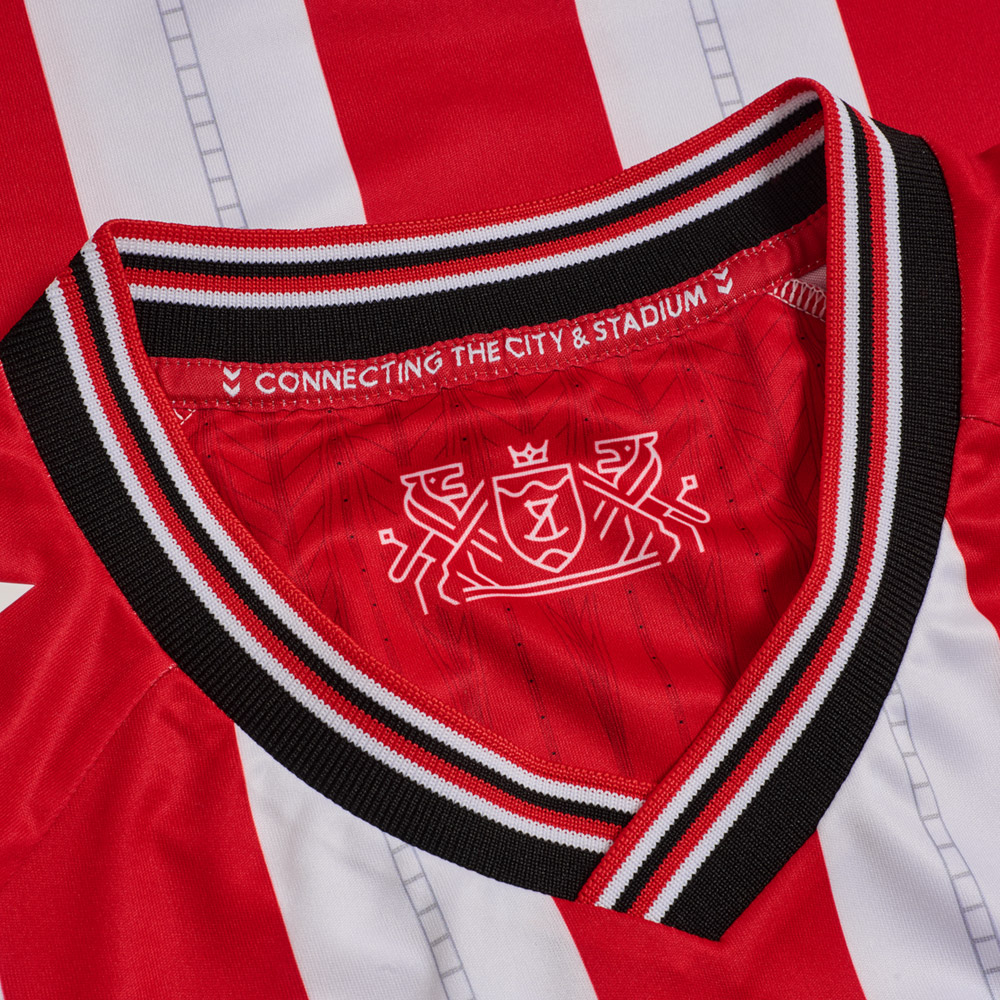 Sunderland 25/26 Home Shirt (237728, Jerseys / Shirts, Hummel) by www.protechkitzone.com Sunderland 25/26 Home Shirt