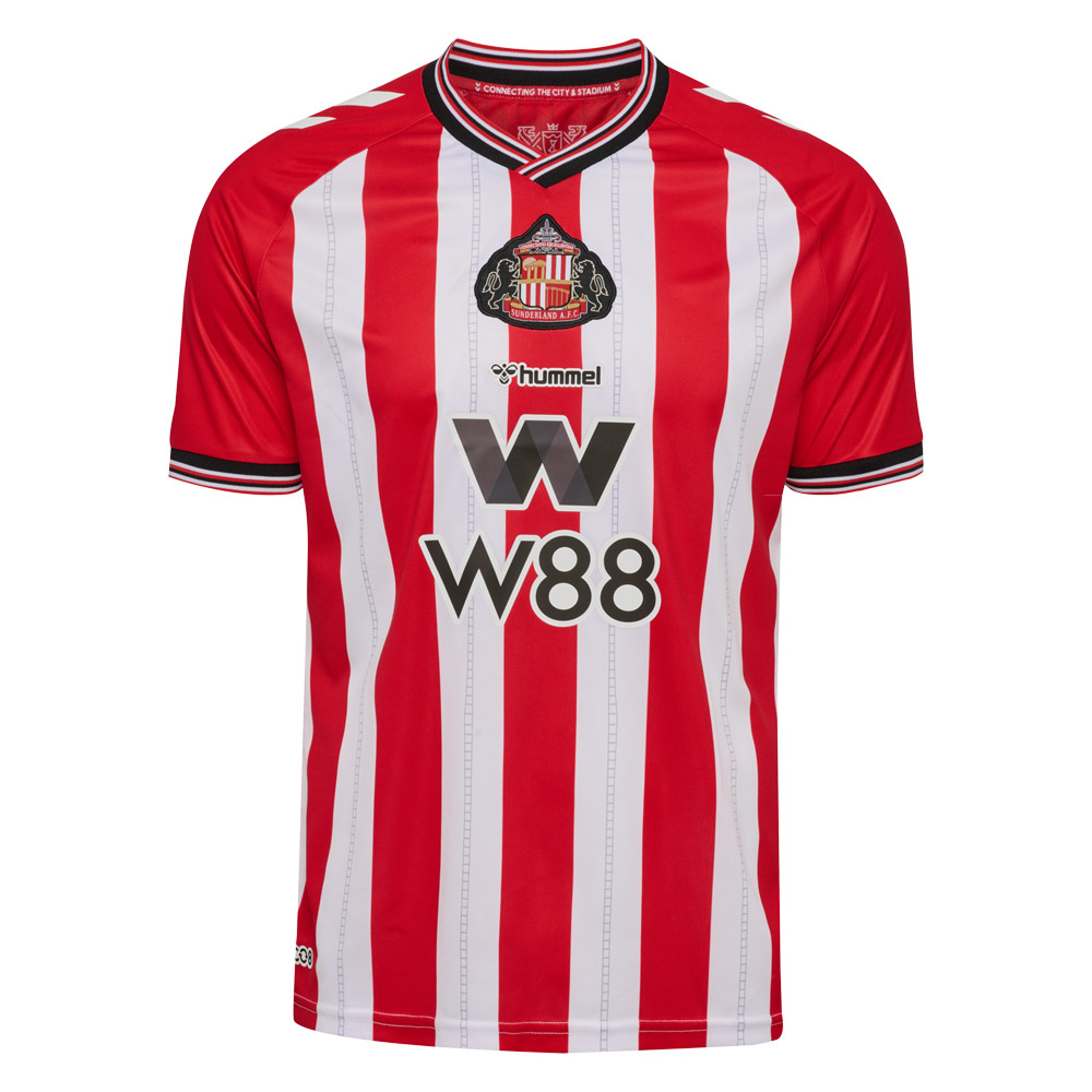 Sunderland 25/26 Home Shirt (237728, Jerseys / Shirts, Hummel) by www.protechkitzone.com Sunderland 25/26 Home Shirt