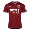 West Ham United 25/26 Home Shirt (TM12490-060, Jerseys / Shirts, Umbro) by www.protechkitzone.com West Ham United 25/26 Home Shirt