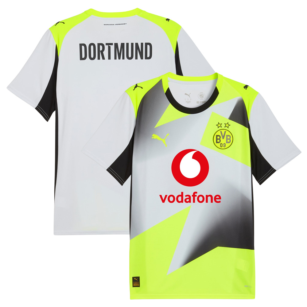 Borussia Dortmund 2025/26 Away Shirt Borussia Dortmund 2025/26 Away Shirt