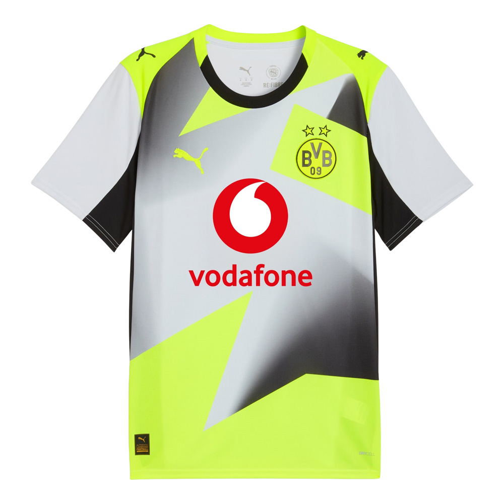 Borussia Dortmund 2025/26 Away Shirt (780104-02, Jerseys / Shirts, Puma) by www.protechkitzone.com Borussia Dortmund 2025/26 Away Shirt