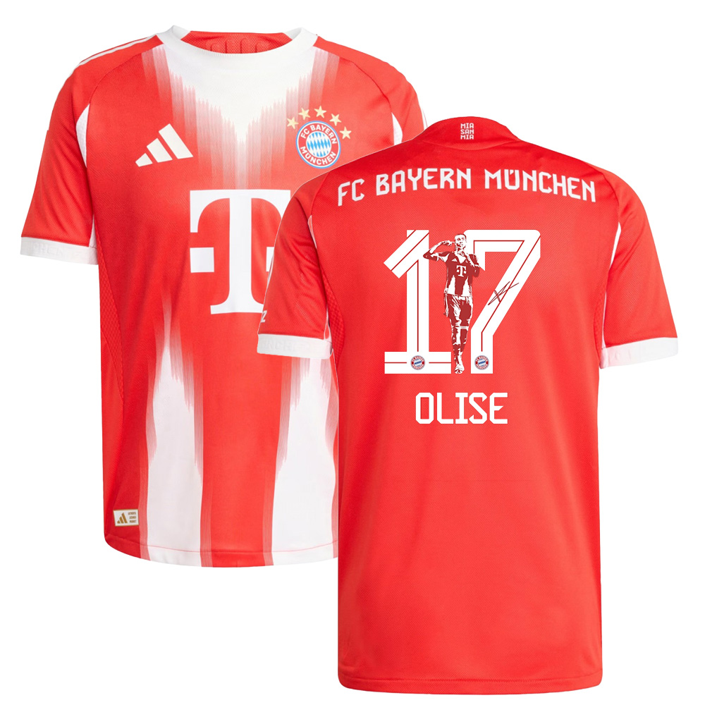 [Player Edition] FC Bayern Munich 25/26 Home Shirt - Olise 17 Special Edition