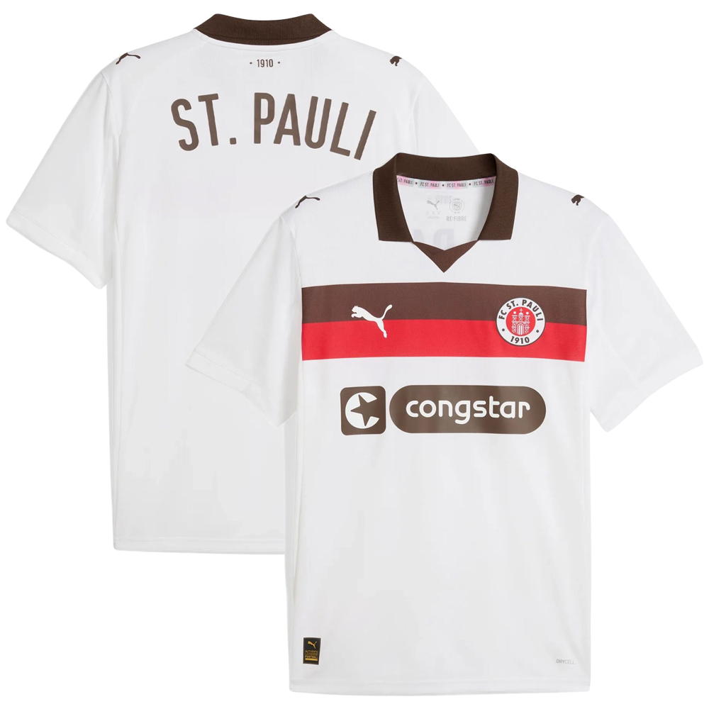 FC St. Pauli 25/26 Away Shirt FC St. Pauli 25/26 Away Shirt