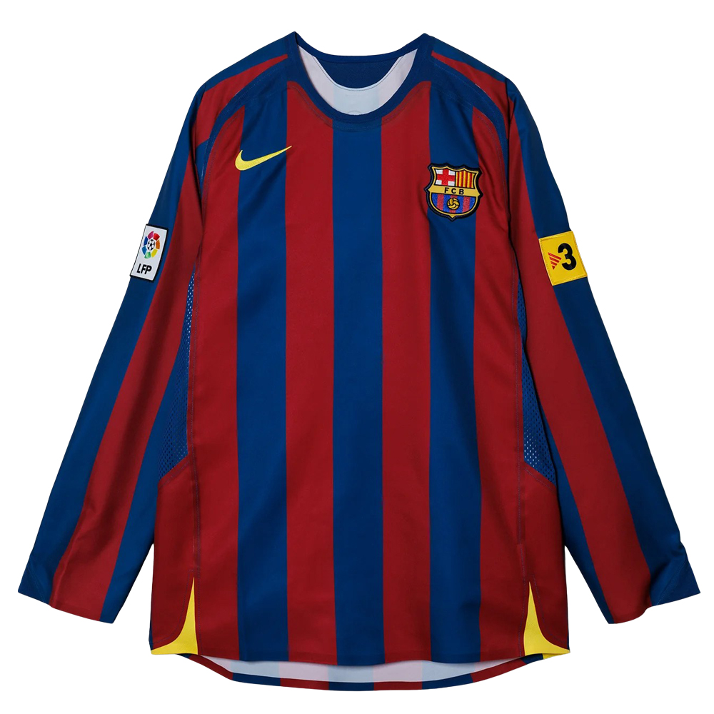 [Long Sleeve] FC Barcelona 05/06 Reissue Home Shirt