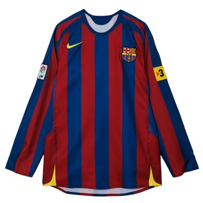 [Long Sleeve] FC Barcelona 05/06 Reissue Home Shirt