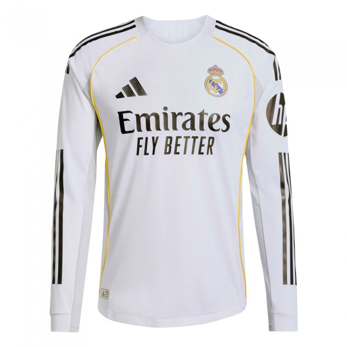 [Player Edition] [Long Sleeve] Real Madrid 25/26 Home Shirt