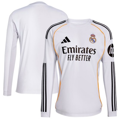 [Long Sleeve] Real Madrid 2025/26 Home Shirt