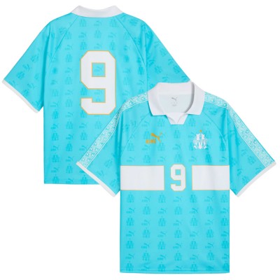 Olympique de Marseille KING Retro Shirt - Blue