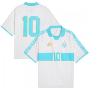 Olympique de Marseille KING Retro Shirt - White