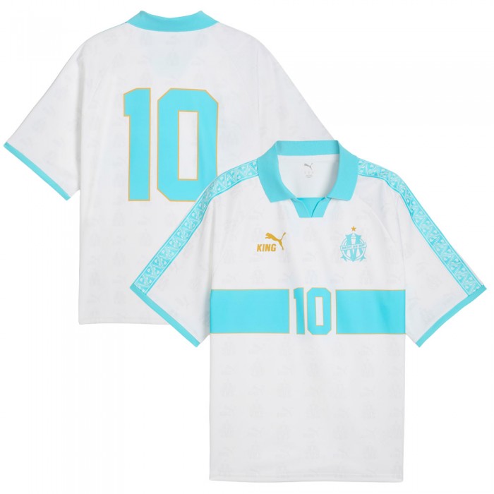 Olympique de Marseille KING Retro Shirt - White