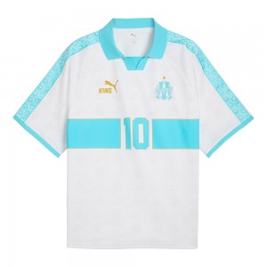 Olympique de Marseille KING Retro Shirt - White