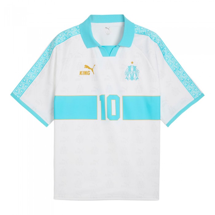 Olympique de Marseille KING Retro Shirt - White