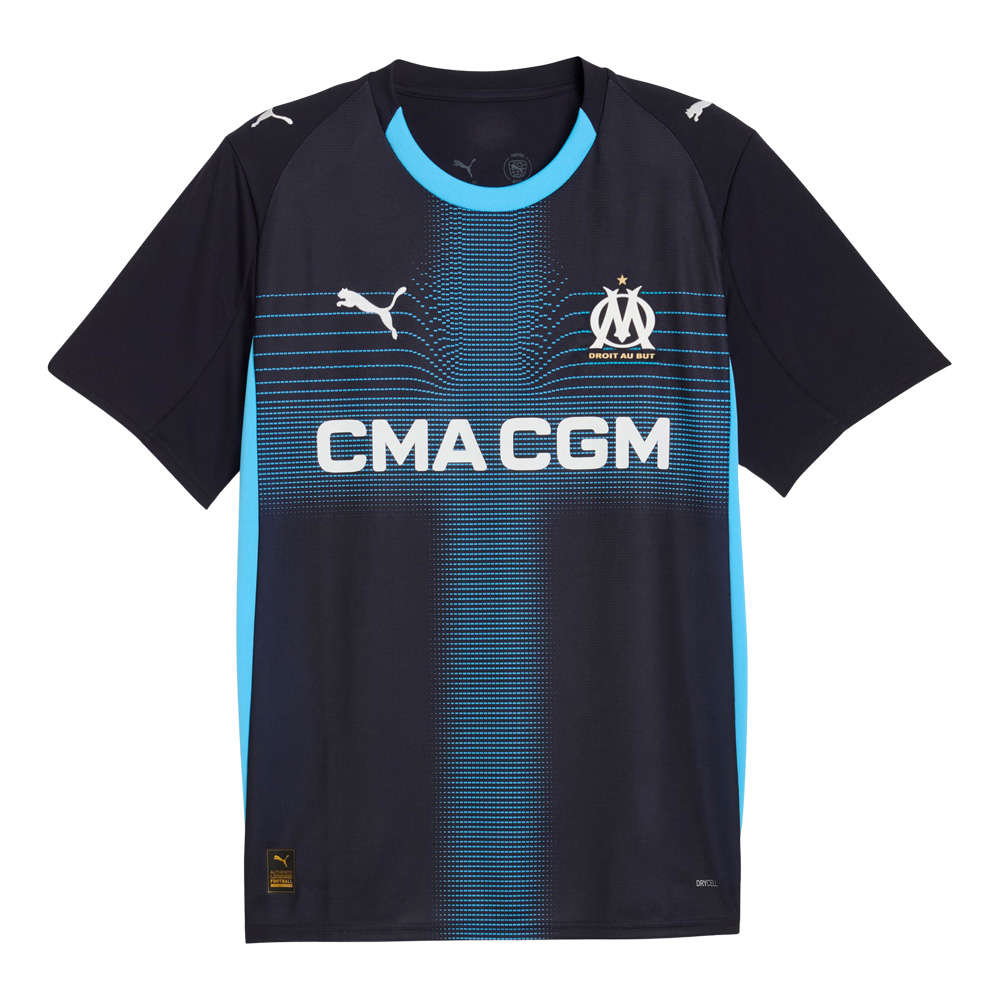 Olympique de Marseille 25/26 Away Shirt (779844-02, Jerseys / Shirts, Puma) by www.protechkitzone.com Olympique de Marseille 25/26 Away Shirt