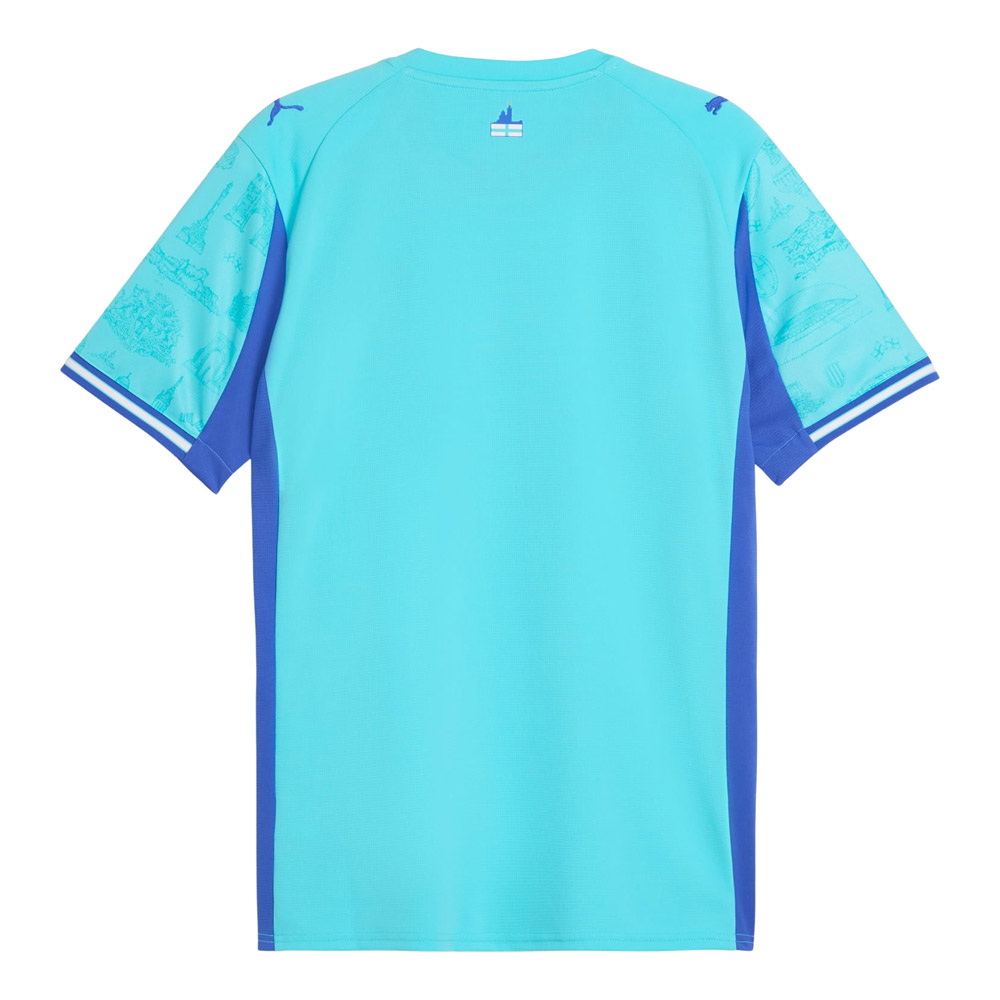 Olympique de Marseille 25/26 Special Edition Shirt - Aqua (713618-05, Jerseys / Shirts, Puma) by www.protechkitzone.com Olympique de Marseille 25/26 Special Edition Shirt - Aqua