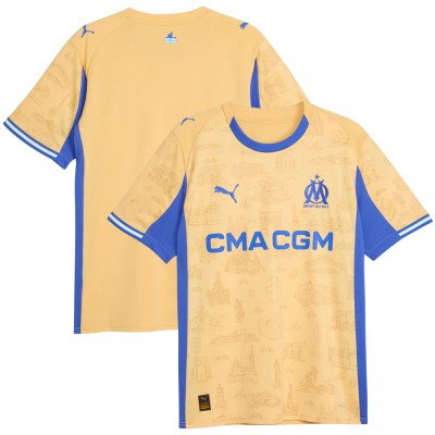 Olympique de Marseille 25/26 Special Edition Shirt - Gold