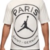Jordan x PSG Logo T-Shirt - White (HV3411-133, Jerseys / Shirts, Nike) by www.protechkitzone.com Jordan x PSG Logo T-Shirt - White
