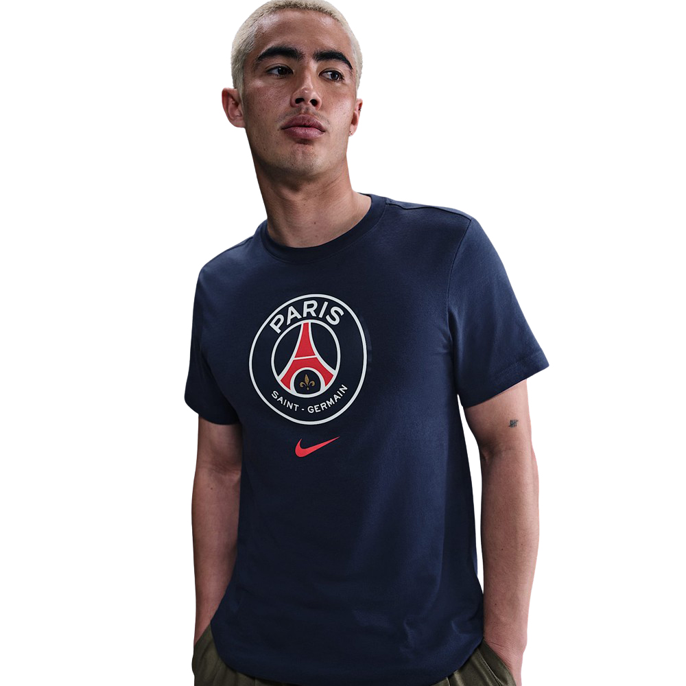 Paris Saint-Germain Soccer T-Shirt - Midnight Navy (HQ8328-410, Jerseys / Shirts, Nike) by www.protechkitzone.com Paris Saint-Germain Soccer T-Shirt - Midnight Navy
