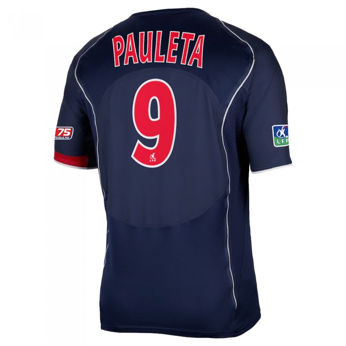 Paris Saint-Germain 2004 Total 90 Reissue Shirt - Pauleta 9 Full Ligue France Set