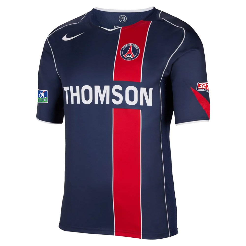 Paris Saint-Germain 2004 Total 90 Reissue Shirt - Pauleta 9 Full Ligue France Set (IF9578-410-P9, Paris Saint-Germain, Nike) by www.protechkitzone.com Paris Saint-Germain 2004 Total 90 Reissue Shirt - Pauleta 9 Full Ligue France Set