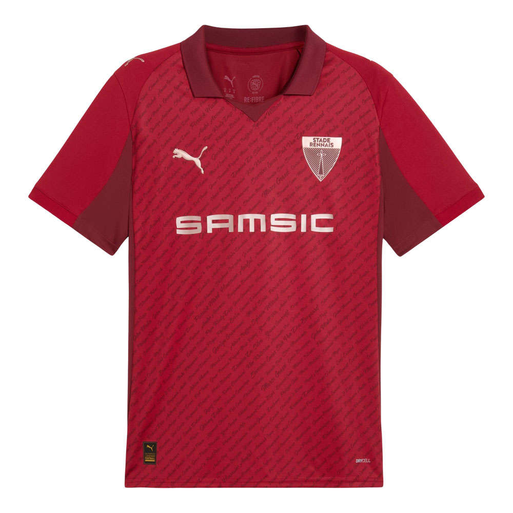 Stade Rennais F.C. 125th Anniversary Shirt (785285-07, Stade Rennais FC, Puma) by www.protechkitzone.com Stade Rennais F.C. 125th Anniversary Shirt