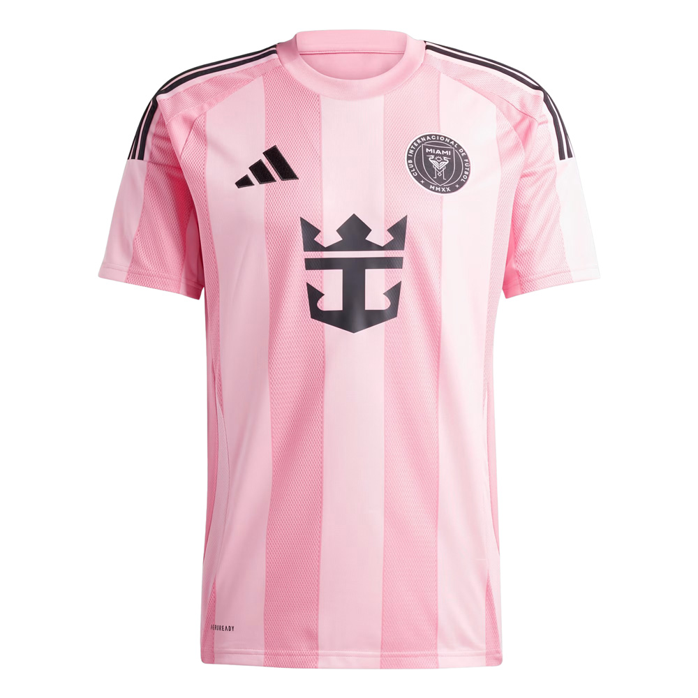 Inter Miami CF 2025 Home Shirt (JJ1392, Jerseys / Shirts, Adidas) by www.protechkitzone.com Inter Miami CF 2025 Home Shirt