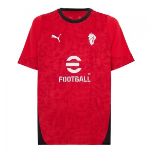 AC Milan 25/26 Training Shirt - Red/Black