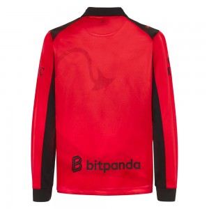 AC Milan x Slam Jam Long Sleeve Shirt - Red