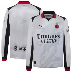 AC Milan x Slam Jam Long Sleeve Shirt - Silver
