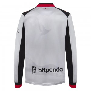 AC Milan x Slam Jam Long Sleeve Shirt - Silver