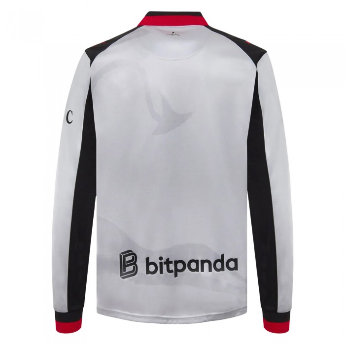 AC Milan x Slam Jam Long Sleeve Shirt - Silver