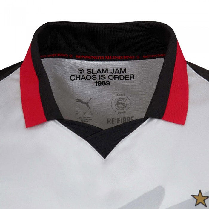 AC Milan x Slam Jam Long Sleeve Shirt - Silver
