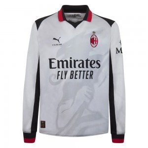 AC Milan x Slam Jam Long Sleeve Shirt - Silver