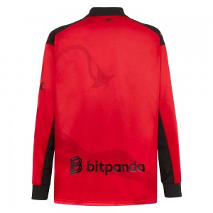 [Limited Edition] AC Milan x Slam Jam Long Sleeve Shirt - Red