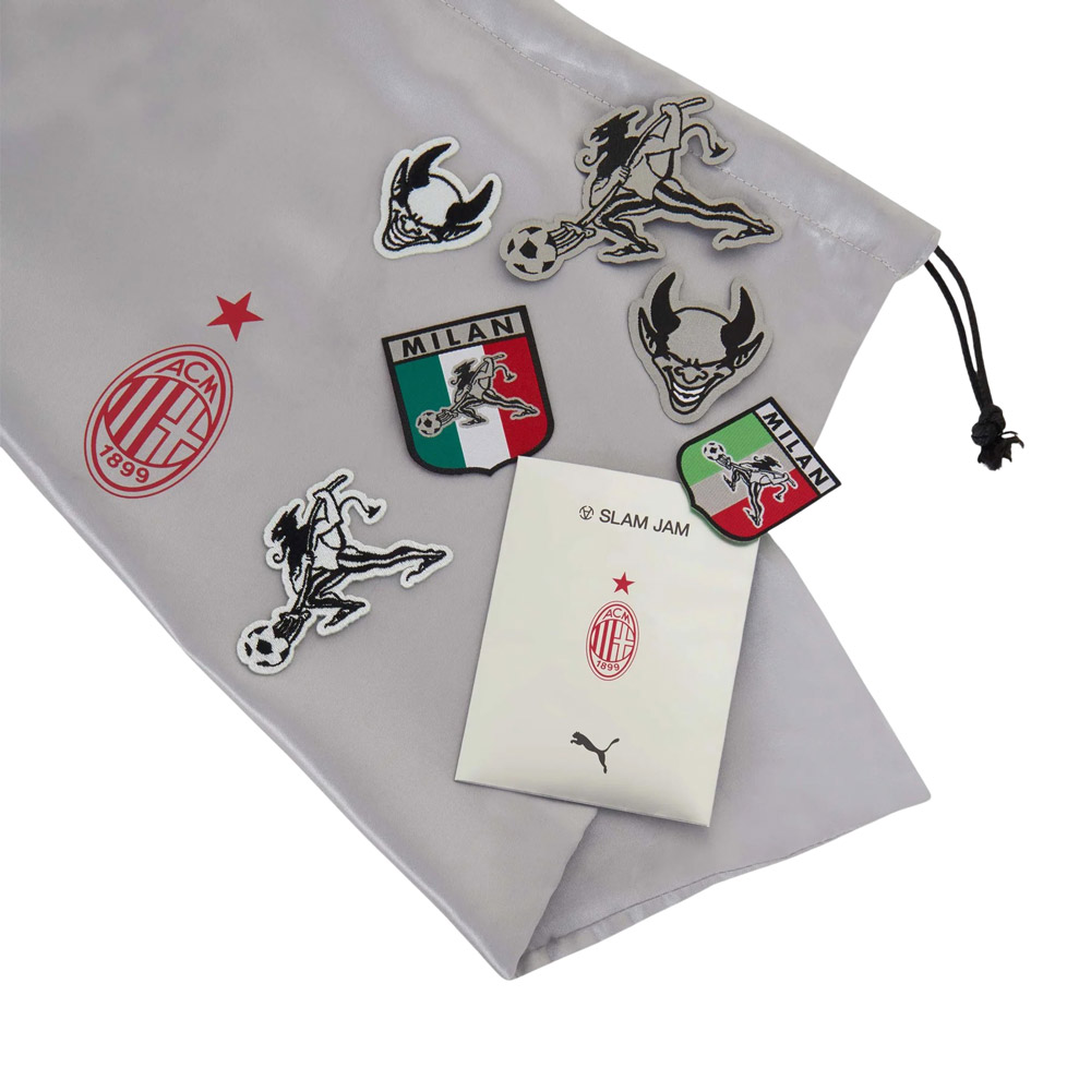 [Limited Edition] AC Milan x Slam Jam Long Sleeve Shirt - Red