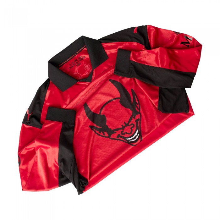 [Limited Edition] AC Milan x Slam Jam Long Sleeve Shirt - Red