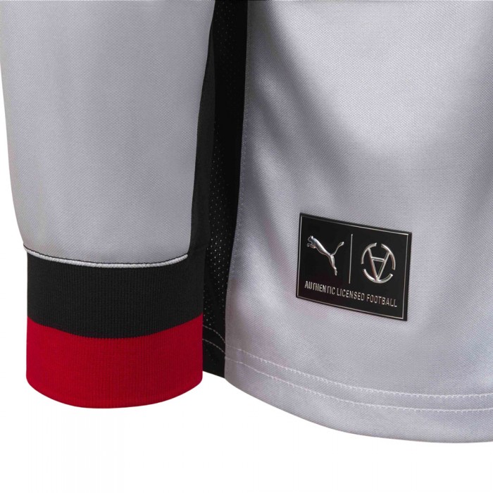 [Limited Edition] AC Milan x Slam Jam Long Sleeve Shirt - Silver