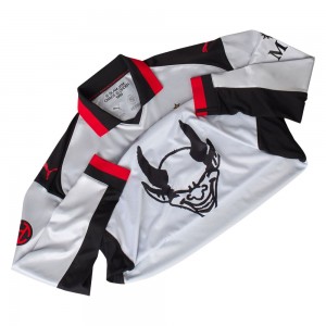 [Limited Edition] AC Milan x Slam Jam Long Sleeve Shirt - Silver