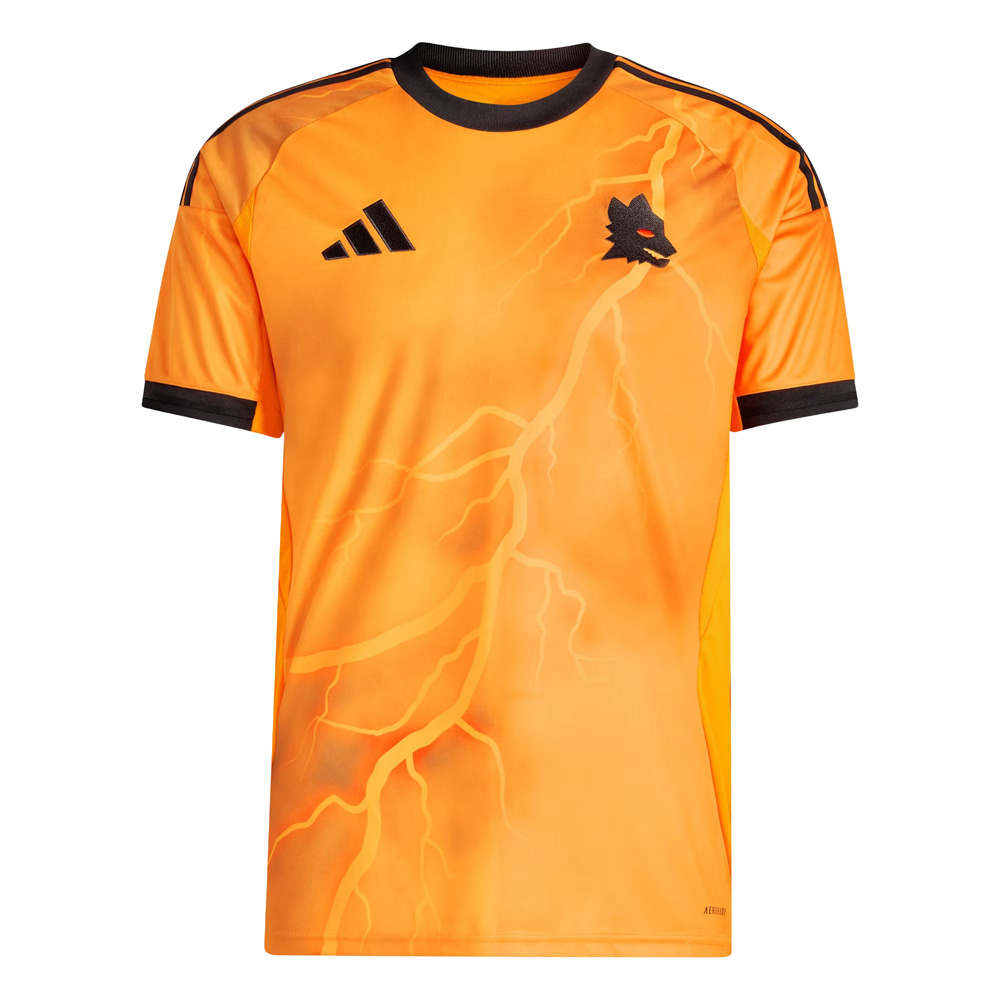 AS Roma 2025/26 Away Shirt (JJ4187, Jerseys / Shirts, Adidas) by www.protechkitzone.com AS Roma 2025/26 Away Shirt