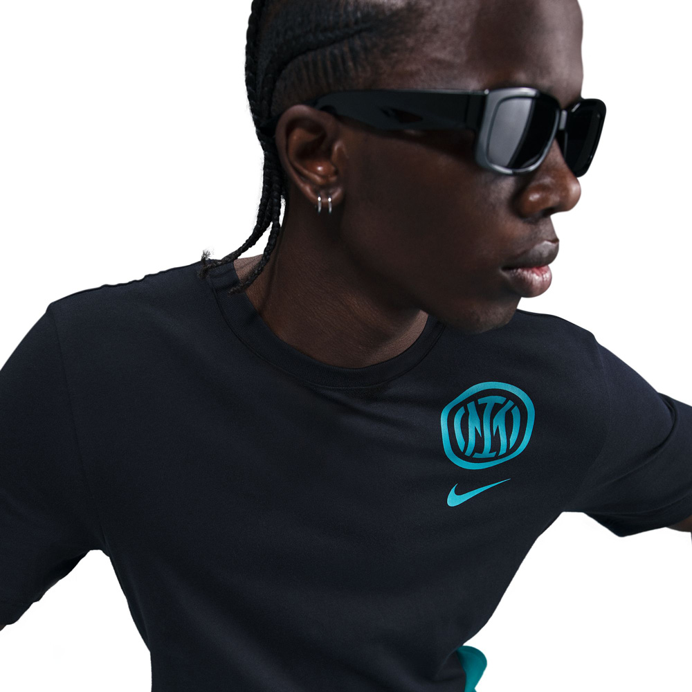 Inter Milan Soccer T-Shirt - Black