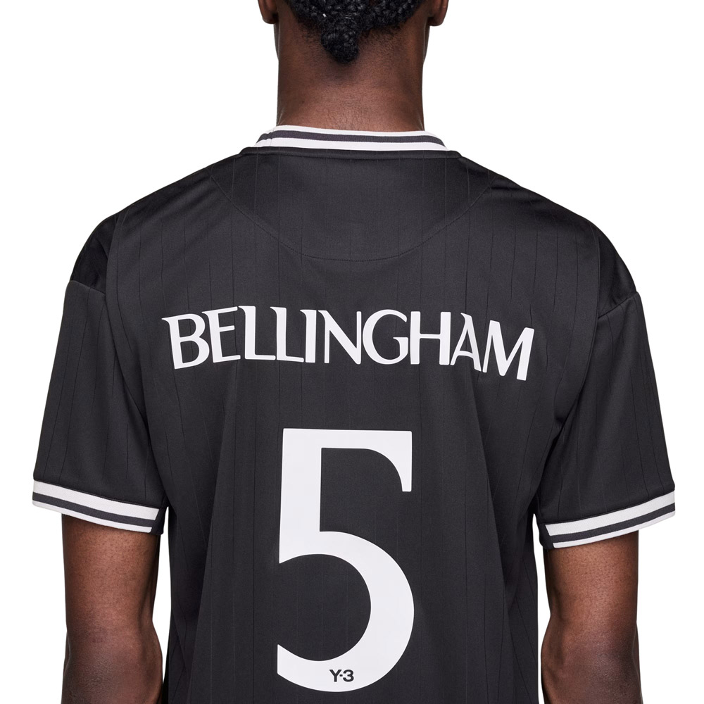 Y-3 Jude Bellingham Football Short Sleeve Shirt (KS5122, Fans Shirt / T-Shirt, Y-3) by www.protechkitzone.com Y-3 Jude Bellingham Football Short Sleeve Shirt