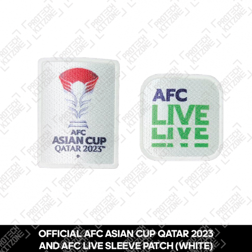 Official AFC Asian Cup 2023 + AFC Live (White) - Pair