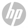 HP Logo - Silver