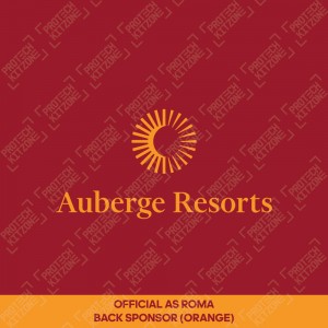 Auberge Resorts (Official AS Roma Back Sponsor - Orange) 