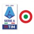 Serie A 23/24 + Copa Italia Patches  + RM90.00 