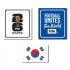 2026 World Cup Qualifiers Sleeve Patch (For Asia and South America) + Korea Flag