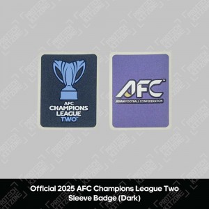 AFC 2025/26 Champions League TWO Badge - Dark